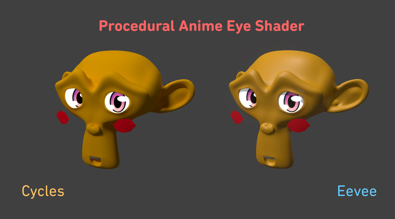 Procedural Anime Eye Shader preview image 1